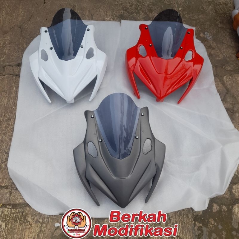 Topeng Kedok Cover Lampu Visor V5 PNP Honda New CBR150R Facelift K45G K45N 2016-2020