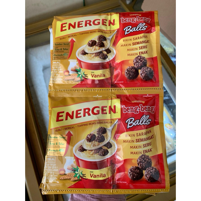 

Energen Balls 1renceng isi 10