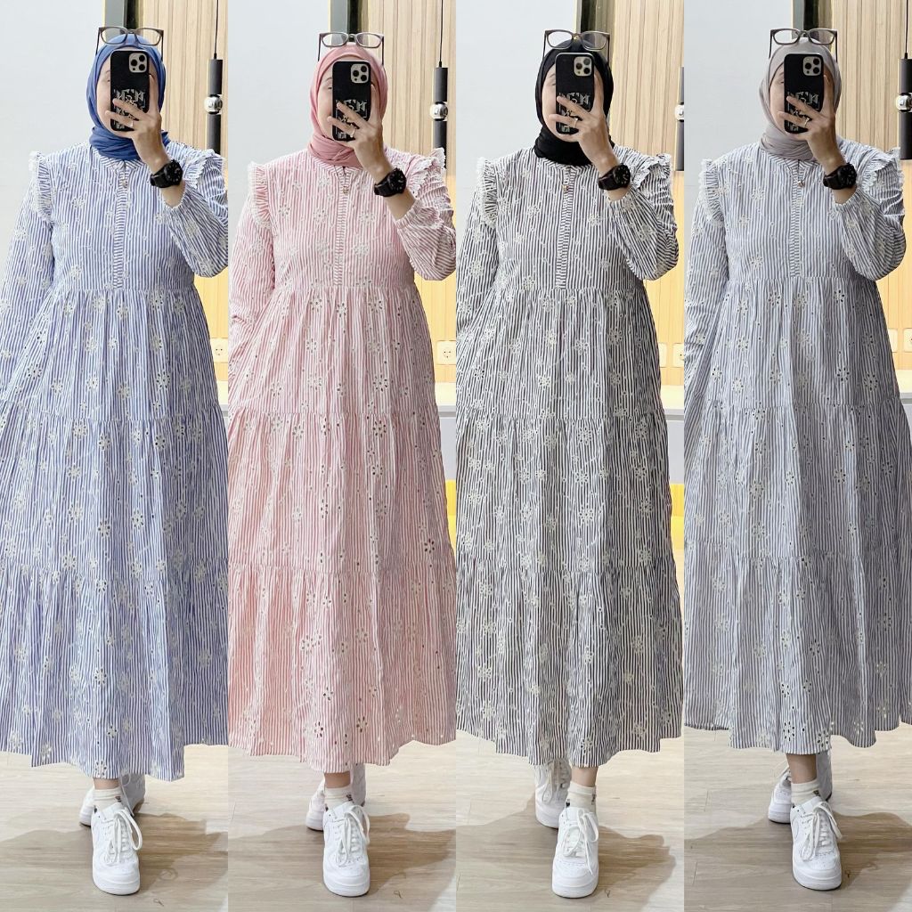 GAGIL TERBARU / MIDI DRESS ZAVANYA BY GAGIL ORIGINAL / MIDI GAGIL KEKINIAN