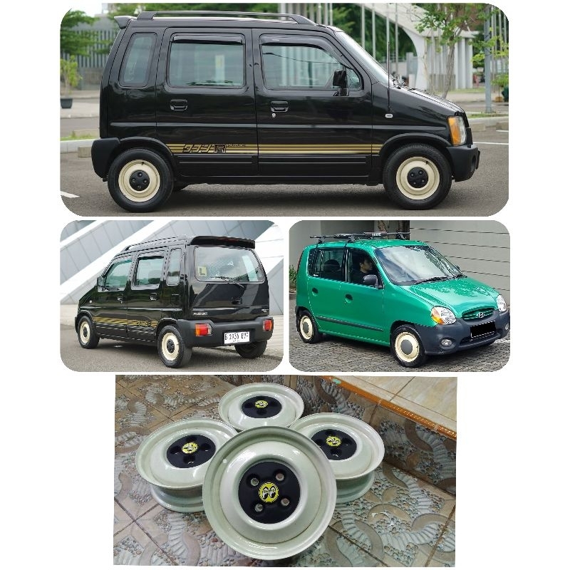 velg kaleng monoblock custom R13 pcd 4x100