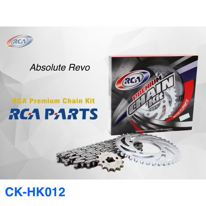 RCA PREMIUM CHAIN KIT GEAR SET Absolute Revo