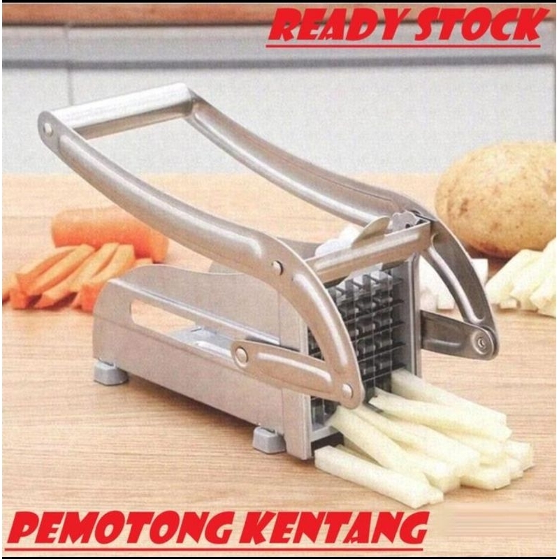Alat pemotong kentang goreng stick/potato chipper