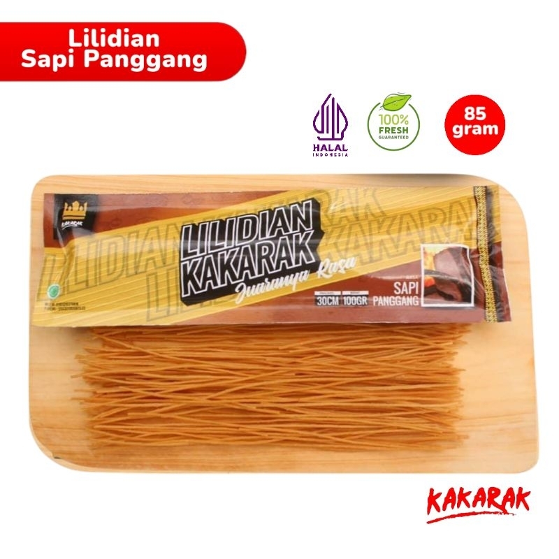 

KAKARAK - Mie Lidi Lilidian Rasa Sapi Panggang 85gr