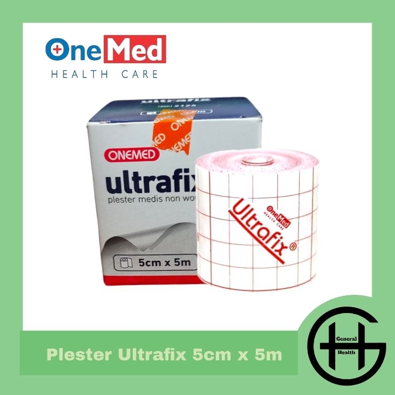 Plester Ultrafix 5cm x 5m  Plester Luka Onemed Ultrafix 5x5