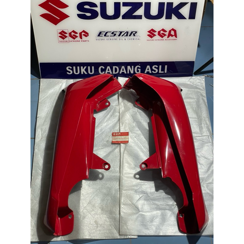 Body Sayap legshield luar satria lumba Original merah