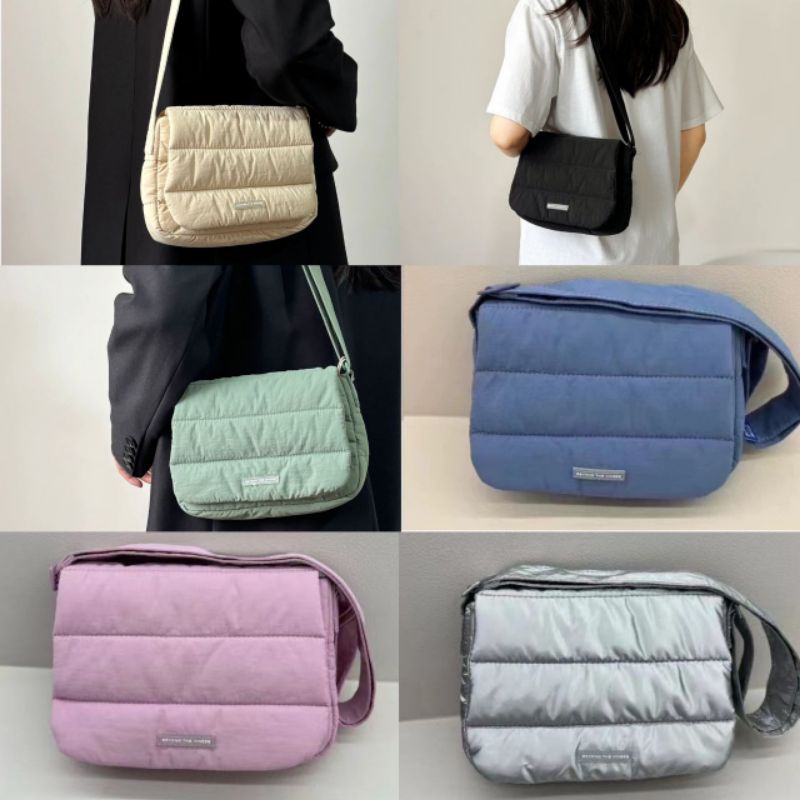 [ TAS BT PUFFY ] Tas slempang buat wanita tas slempang kekinian untuk anak muda tas baru  tas viral 