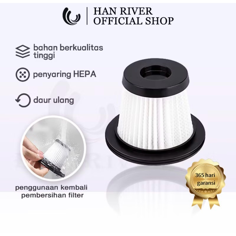 HAN RIVER Hepa Filter For HRXCQ03WT Vacuum Cleaner