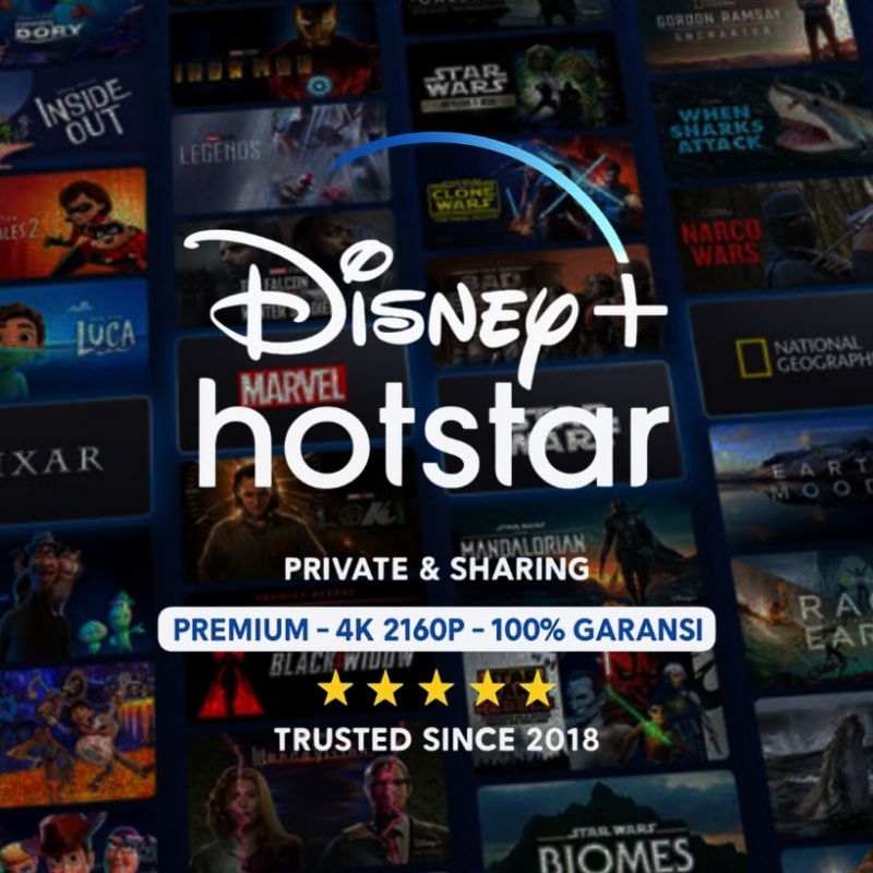 Disney Hotstar Premium 1 Bulan Garansi