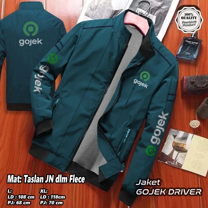 jaket gojek / jaket driver / jaket parasut
