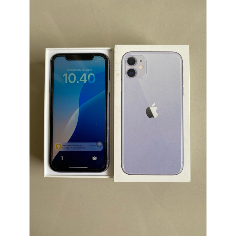 IPHONE 11 IBOX 128gb purple ungu lavender lilac