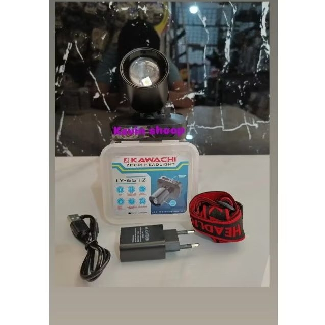 Senter kepala Kawachi Zoom 65W  (LY-651Z)