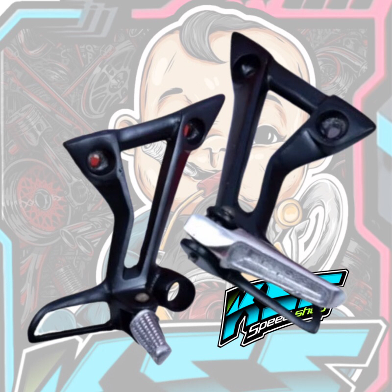 Power step belakang ninja 250 cc/postep belakang kawasaki ninja 250R