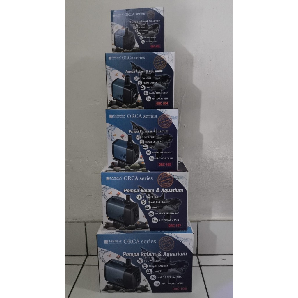 KANDILA ORCA 105 Pompa Aquarium Kolam Koi 3000 LH