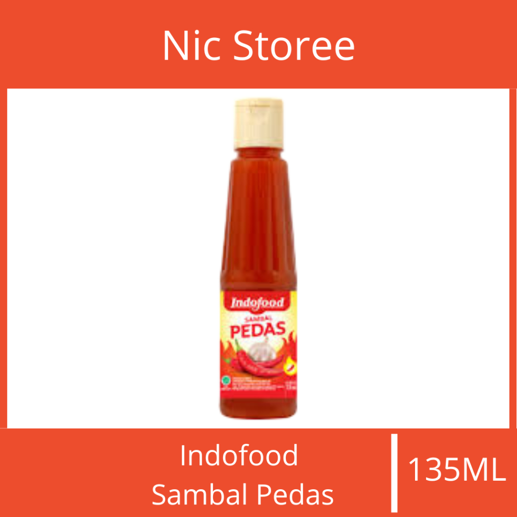 

Sauce Indofood Sambal Pedas 135ML