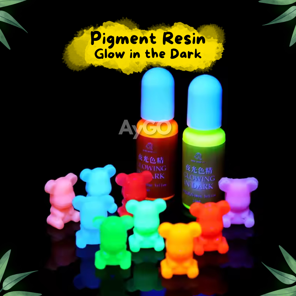 

Pewarna Resin Glow In The Dark / Luminous Liquid Pigment for Resin