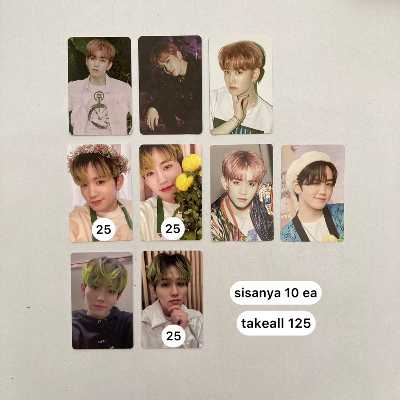 [BACA DESC] MASHIHO Photocard PC Treasure Album Chapter 2 3 Blooming Teuday Membership Kit Concert A