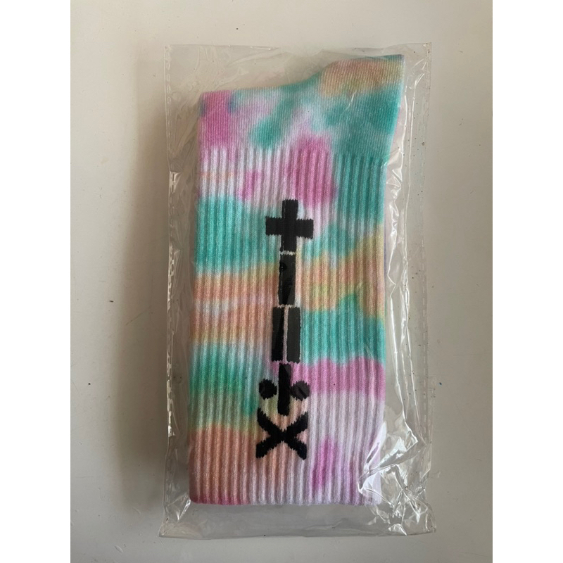Ed Sheeran Mathemathics Tour Official Merchandise - Tie Dye Socks