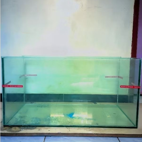 AKUARIUM UKURAN 80X40X40 CM KETEBALAN 10 MILI