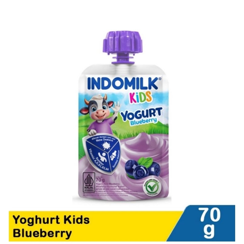 

Indomilk Kids Yogurt Blueberry 70G