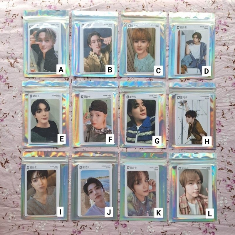 Official photocard QQ dreamscape nct dream mark jeno, mark dreamini, jeno real city, haechan yzy, ca