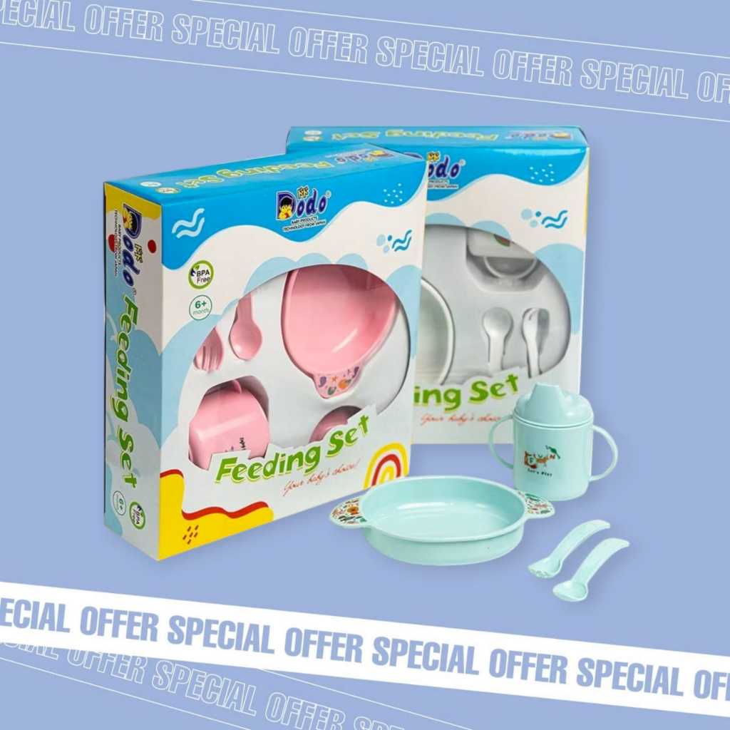 Feeding Set Baby / Perlengkapan Makan Dodo