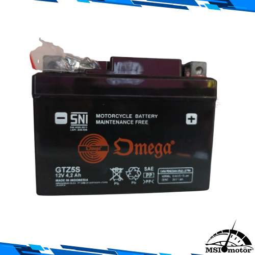 Aki ACCU OMEGA GTZ5S MF Mio/Beat