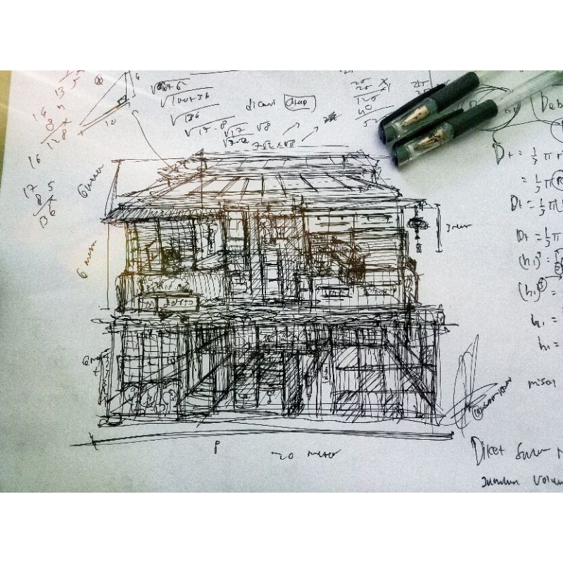 

Sketsa rumah | jasa sketsa