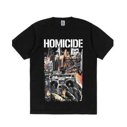 T-Shirt Band Homicide Barisan