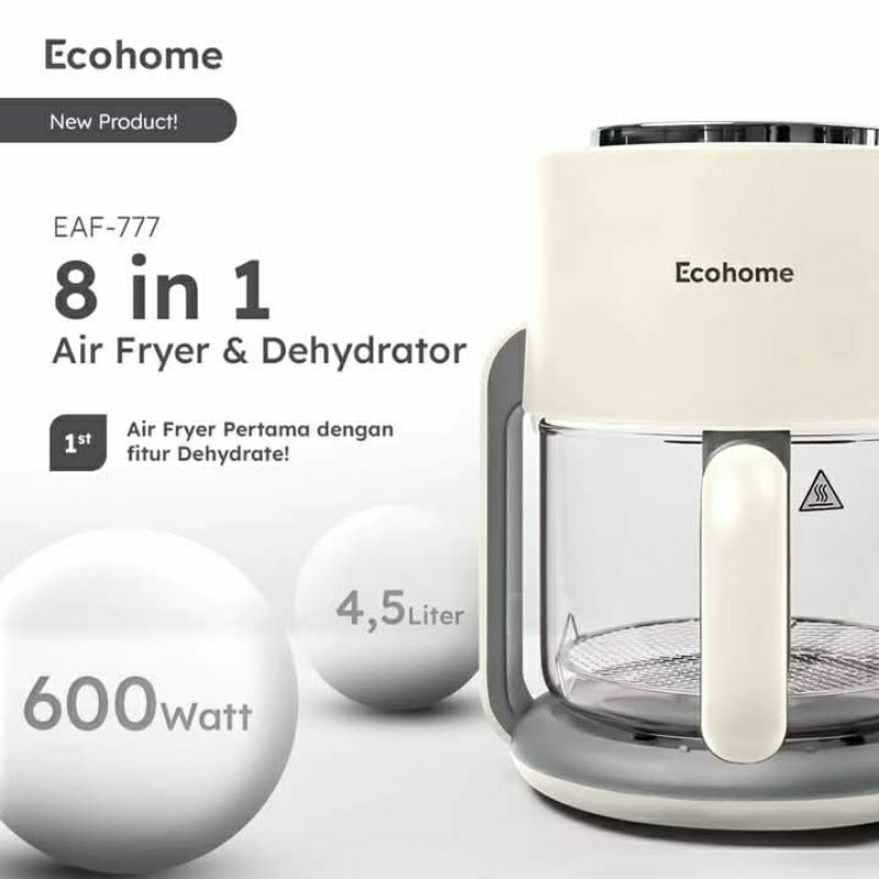 Ecohome Air fryer Airfryer