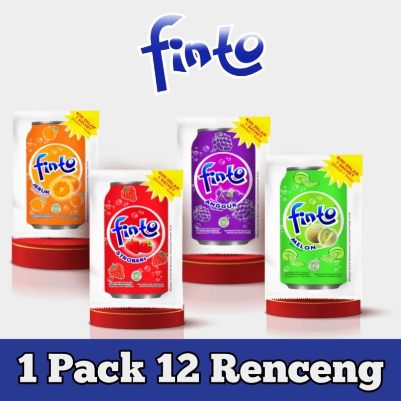 

LEBIH MURAH!! Per Pack Finto (1 pack 12renceng)
