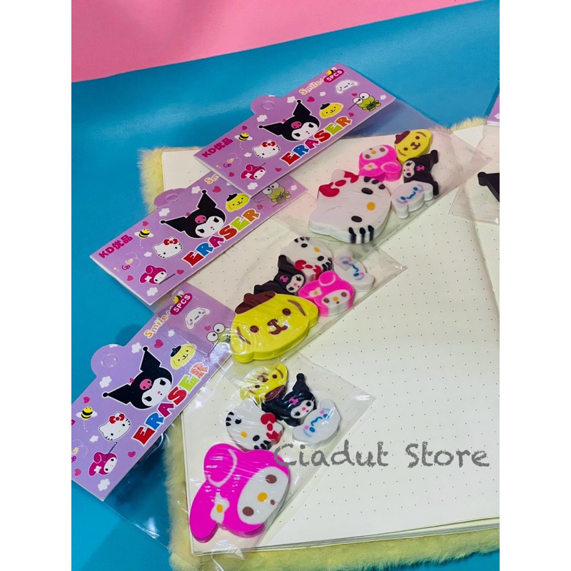 

PENGHAPUS 5IN1 MOTIF SANRIO