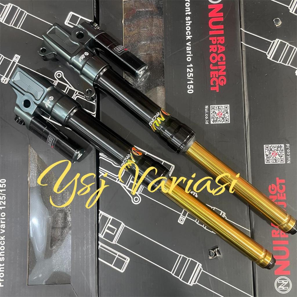 Shock depan USD Up side down Nui Racing Tabung Beat fi Vario 125 150 160 Scoopy Genioshock depan / s