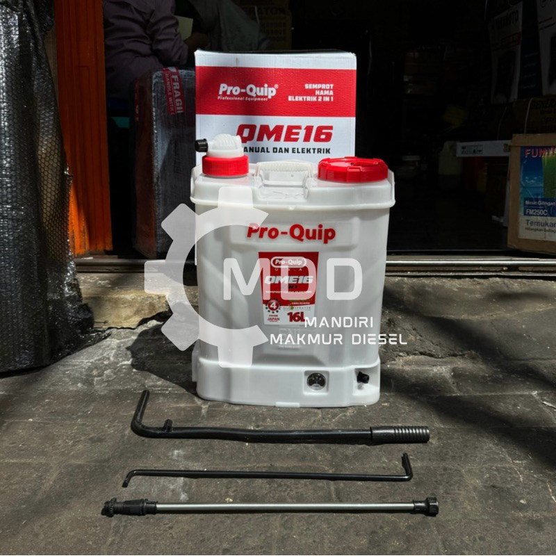 MESIN SEMPROT HAMA ELEKTRIK 2 IN 1 PROQUIP QME16 2 FUNGSI KNAPSACK GENDONG PROQUIP QME 16