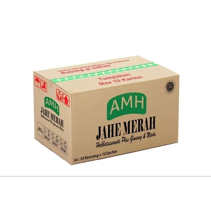 

JAHE MERAH AMH RENCENG DUS (4X5X12X23g)