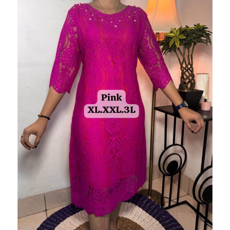 dress semi prancis premium