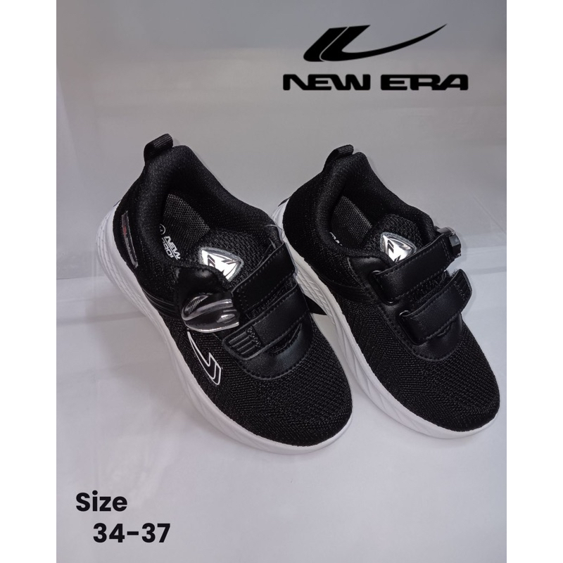 SEPATU SEKOKAH NEW ERA TANGGUNG MAGNET/  SEPATU SEKOLAH TANGGUNG / SEPATU HITAM POLOS / SEPATU HITAM