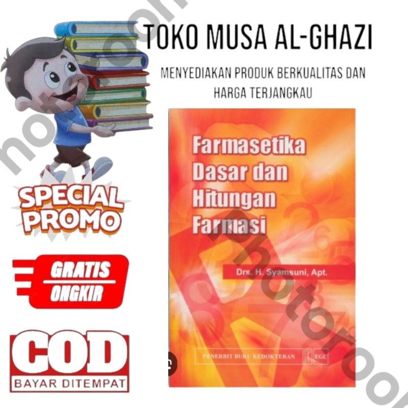 Buku Kefarmasian Farmasetika Dasar dan hitungan Farmasi Terlaris Berkualitas harga Terjangkau
