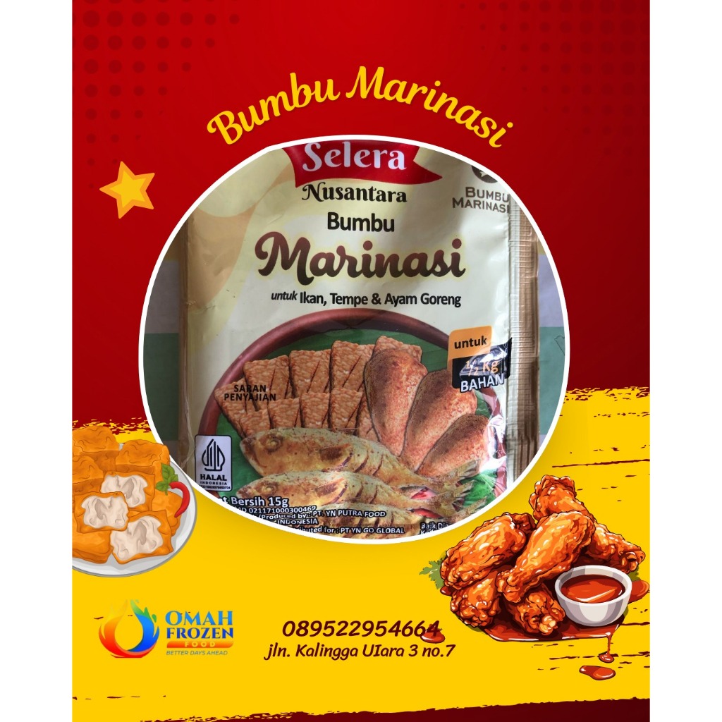 

Selera Bumbu Marinasi