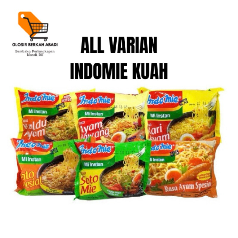 

Mie Instan Indomie Mix Goreng dan Kuah Isi 12 Pcs