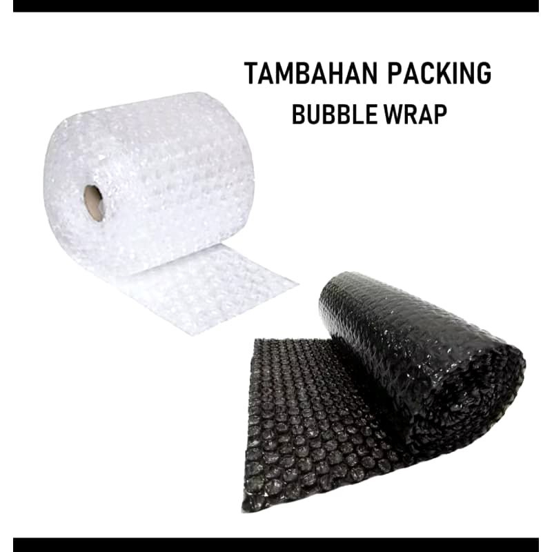 

Tambahan Bubble Wrap agar paket lebih aman
