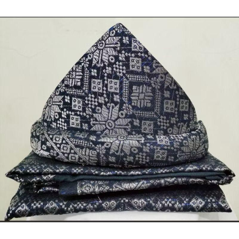 Rumpak dan Tanjak Songket Khas Palembang | Rumpak Melayu