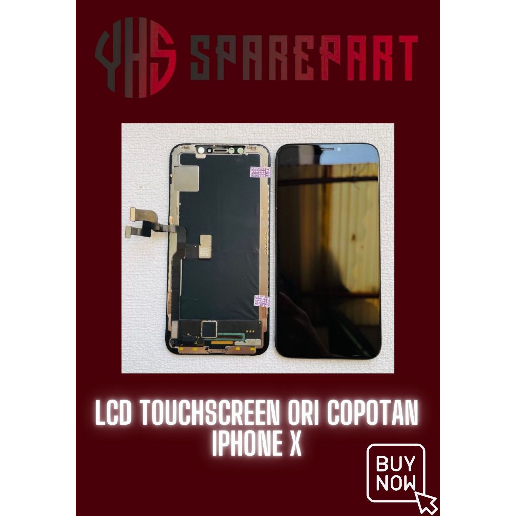 LCD TOUCHSCREEN IPHONE X/XR/XS/XS MAX ORI COPOTAN BERGARANSI