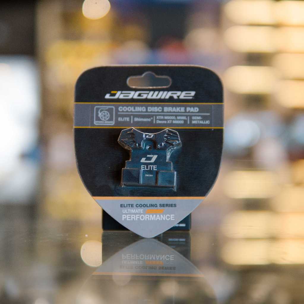 Jagwire Brakepad SS DCA885 Elite Cooling Disc Brake w/ SHM XTR M9020, M9000, M987, M985; Deore XT M8