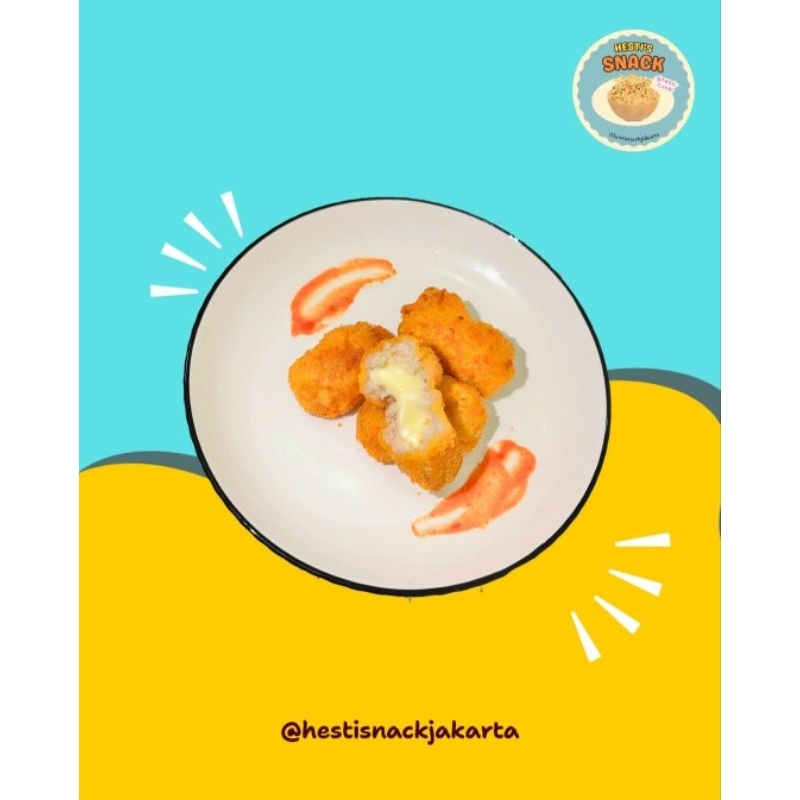 

CHICKEN CHEESE FROZEN (AYAM ISI KEJU) ISI 5 PCS