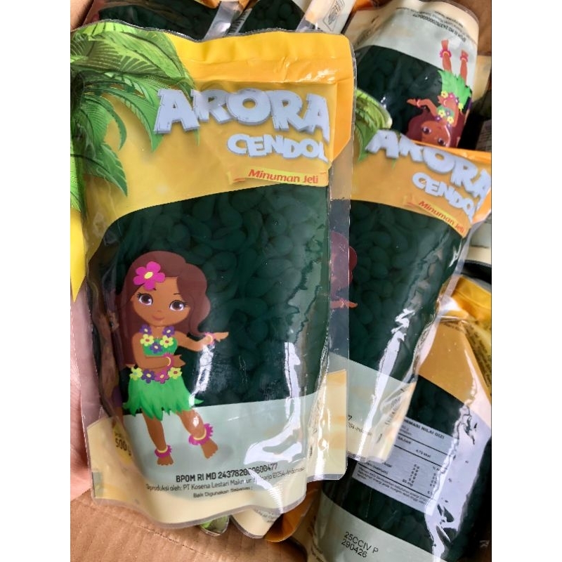 

Arora cendol jelly|Cendol Dawet|Cendol kecebong 500gram