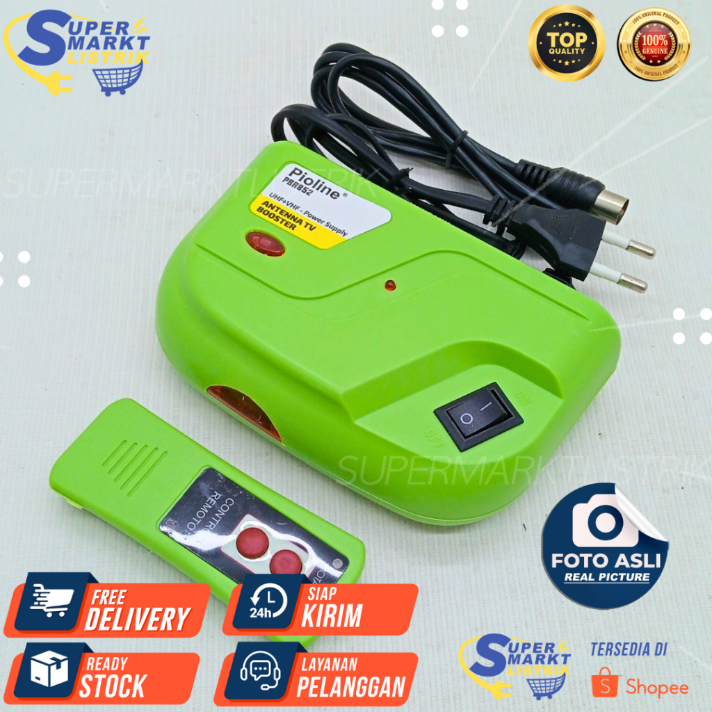 HARGA TERMURAH Booster TV PIOLINE /Antena Untuk Menjernihkan TV/ Antena Remote PIOLINE TERLARIS