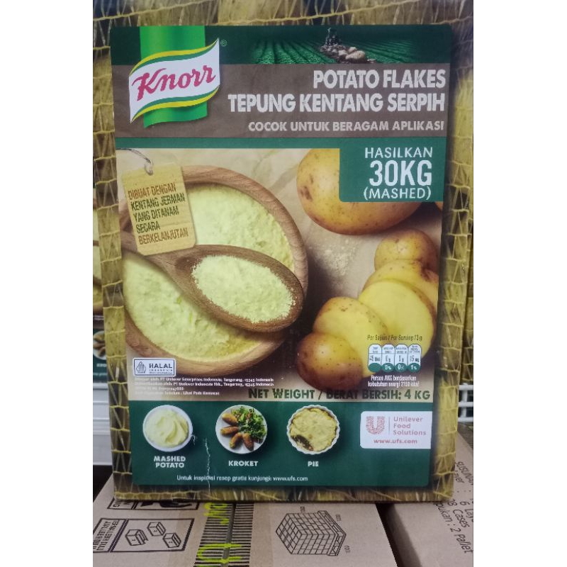 

KNORR POTATO FLAKES 4KG