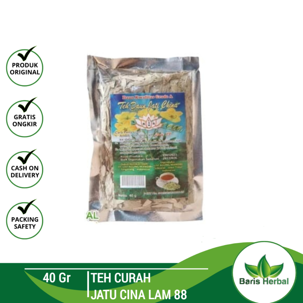 

Teh Daun Jati Cina LAM 88 | Teh Jati China Slimming Leaf 40gr Membantu Melunturkan Lemak Tubuh
