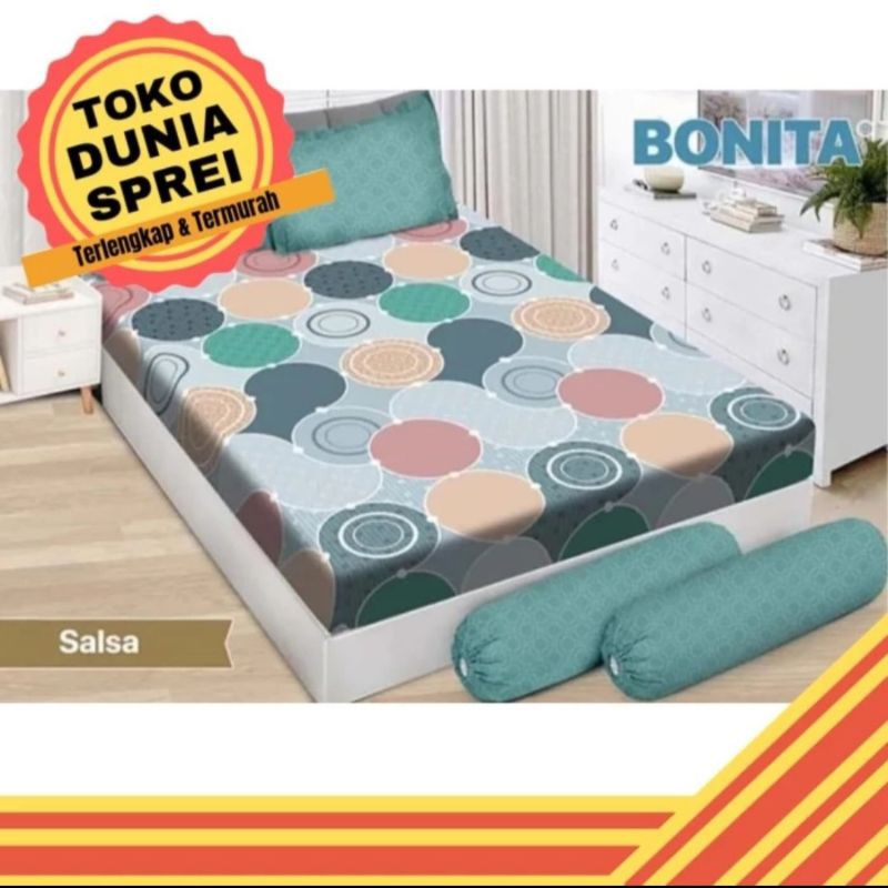 Sprei Bonita 180x200 Motif Salsa