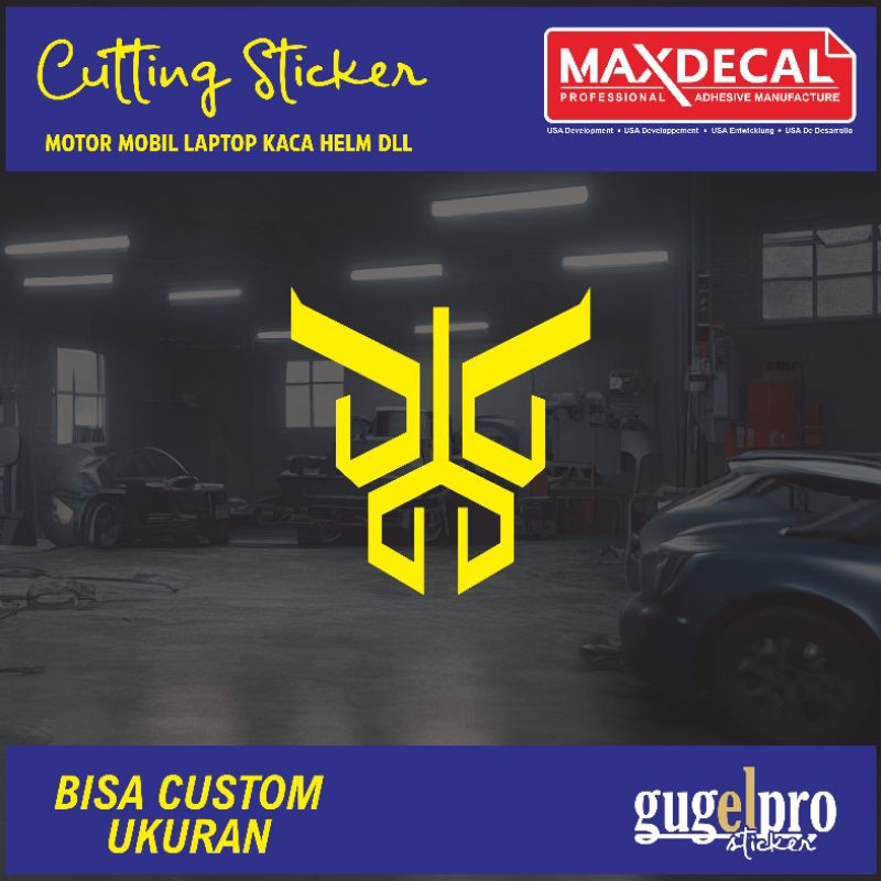 Stiker Kamen Rider Kuuga Sticker Cutting Mobil Motor Helm Laptop
